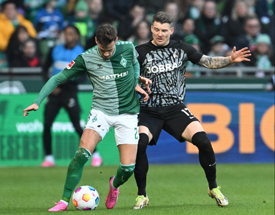 Werder Bremen vs SC Freiburg (21:30 – 27/01) | Xem lại trận đấu