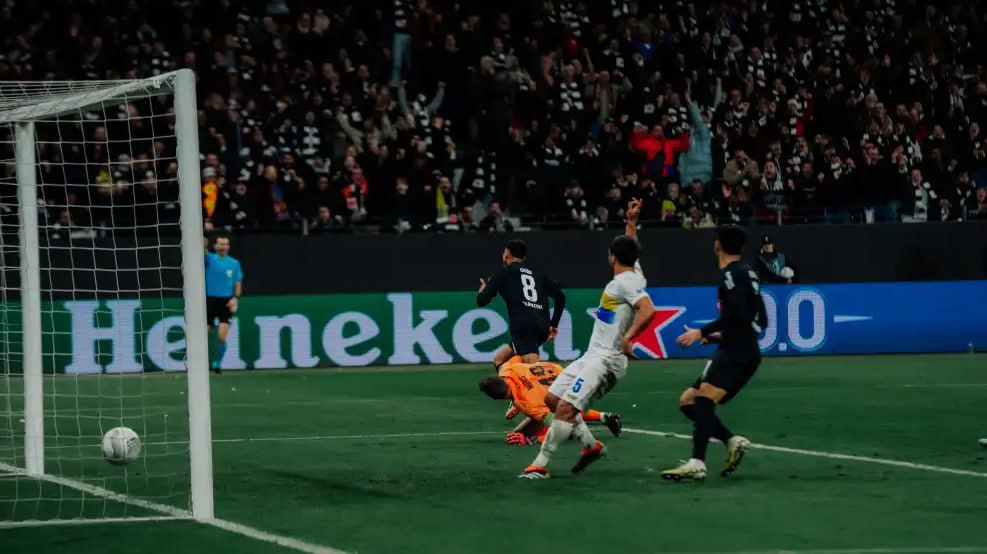 E. Frankfurt vs Saint Gilloise (03:00 – 23/02) | Xem lại trận đấu