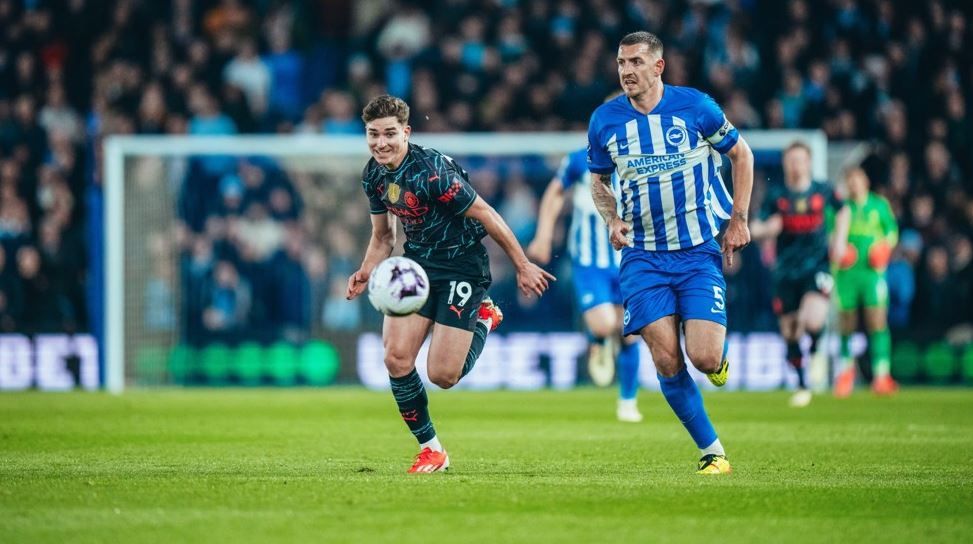 Brighton vs Manchester City (02:00 – 26/04) | Xem lại trận đấu