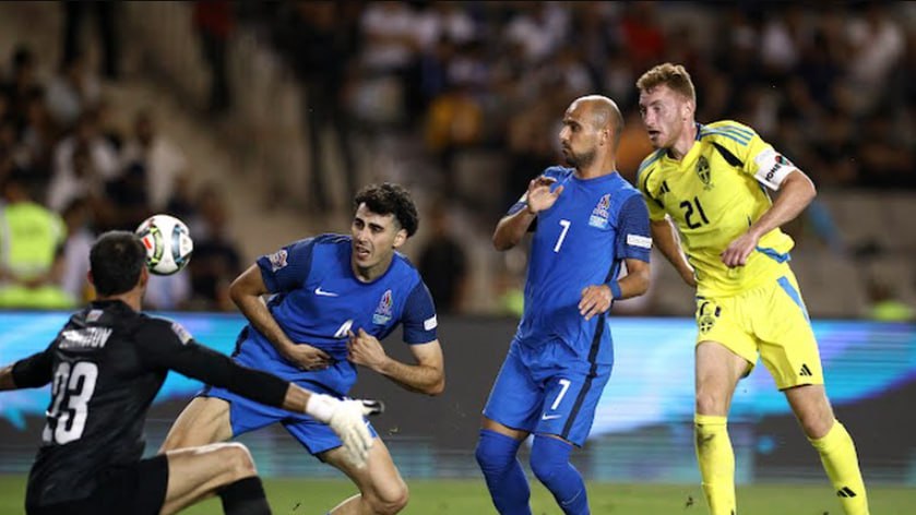 Azerbaijan vs Thụy Điển (23:00 – 05/09) | Xem lại trận đấu