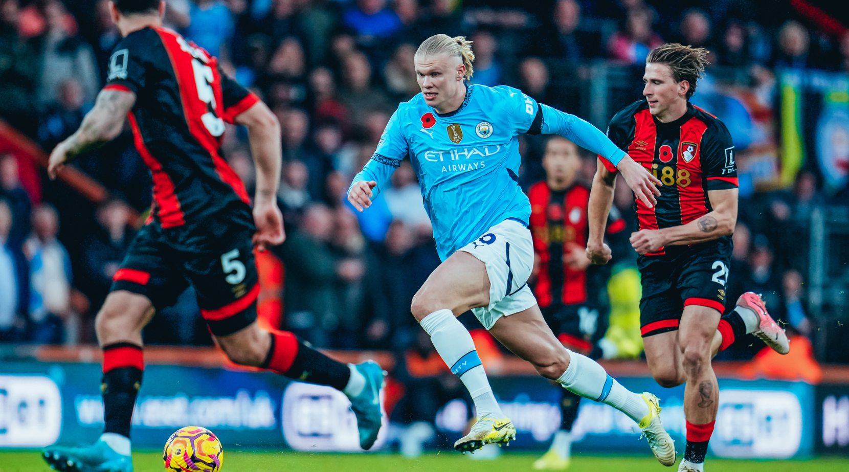 AFC Bournemouth  vs Manchester City (22:00 – 02/11) | Xem lại trận đấu