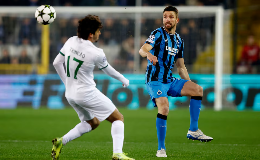 Club Brugge vs Sporting CP (03:00 – 11/12) | Xem lại trận đấu