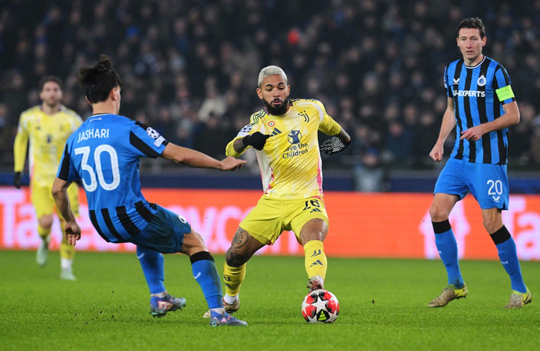 Club Brugge vs Juventus (03:00 – 22/01) | Xem lại trận đấu