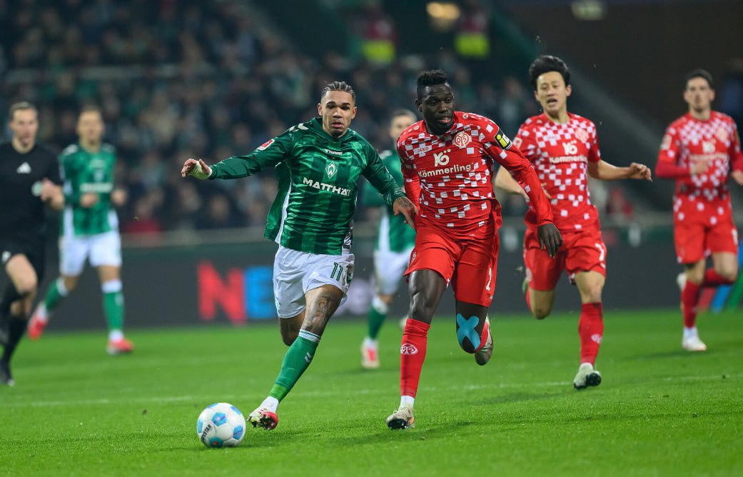 Werder Bremen vs Mainz 05 (02:30 – 01/02) | Xem lại trận đấu