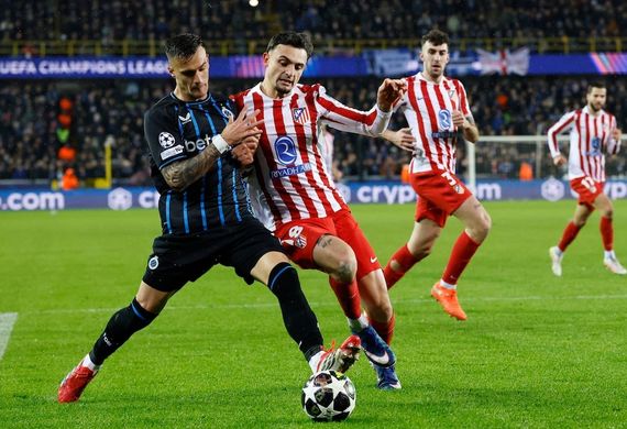 Nhận định soi kèo Atletico Madrid vs Club Brugge lúc 00h45 ngày 25/2/2026
